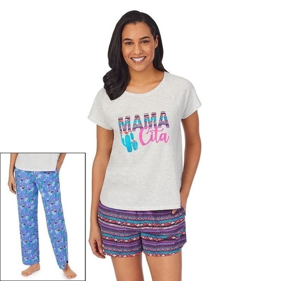 NWT Cuddl Duds Mama Cita Pajama Set XS - Picture 1 of 5